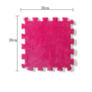 Soft Plush Children's Mat Baby Play Mat Baby Toys Eva Foam Puzzle Carpet