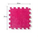 Soft Plush Children's Mat Baby Play Mat Baby Toys Eva Foam Puzzle Carpet