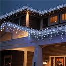 5M 7.5M Solar Curtain String Lights for Festive Outdoor Decor