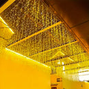 5M 7.5M Solar Curtain String Lights for Festive Outdoor Decor