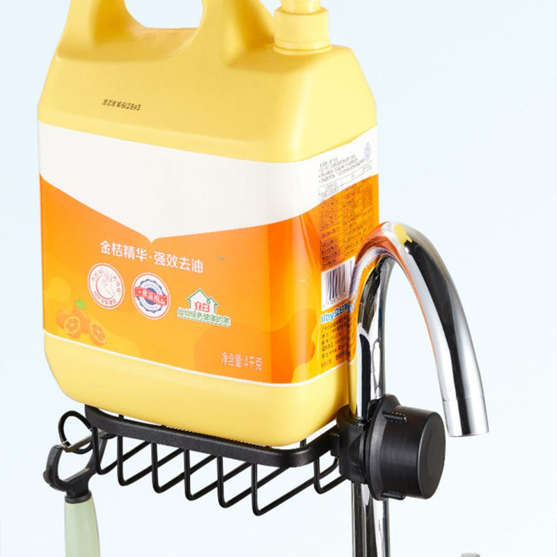 Adjustable Aluminum Shower Rack for Organized Bathroom Storage