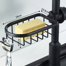 Adjustable Aluminum Shower Rack for Organized Bathroom Storage