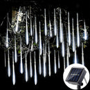 Solar LED Meteor Shower Rain Lights Holiday String Lights Waterproof Garden Light