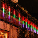 Solar LED Meteor Shower Rain Lights Holiday String Lights Waterproof Garden Light