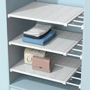 Nail Free Retractable Storage Partition Layers Board for Wardrobe Storage Kitchen and Bathroom Shelf Dormitory Dividers