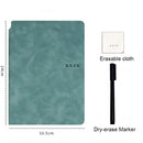 Reusable Whiteboard Notebook Set with Pen, Cloth, and Planner