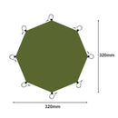 Extra Large Waterproof Hexagon Camping Mat