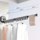 Wall-Mounted Retractable Laundry Drying Rack