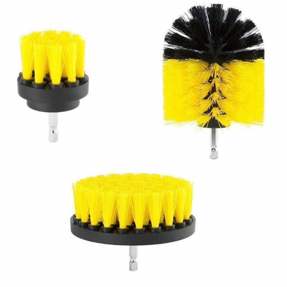 Electric Drill Brush Set Power Scrubber Brush For Carpet Bathroom Surface