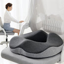Memory Foam Seat Cushion for Hemorrhoids Ergonomic Chair Support Pad for Office Long Sitting
