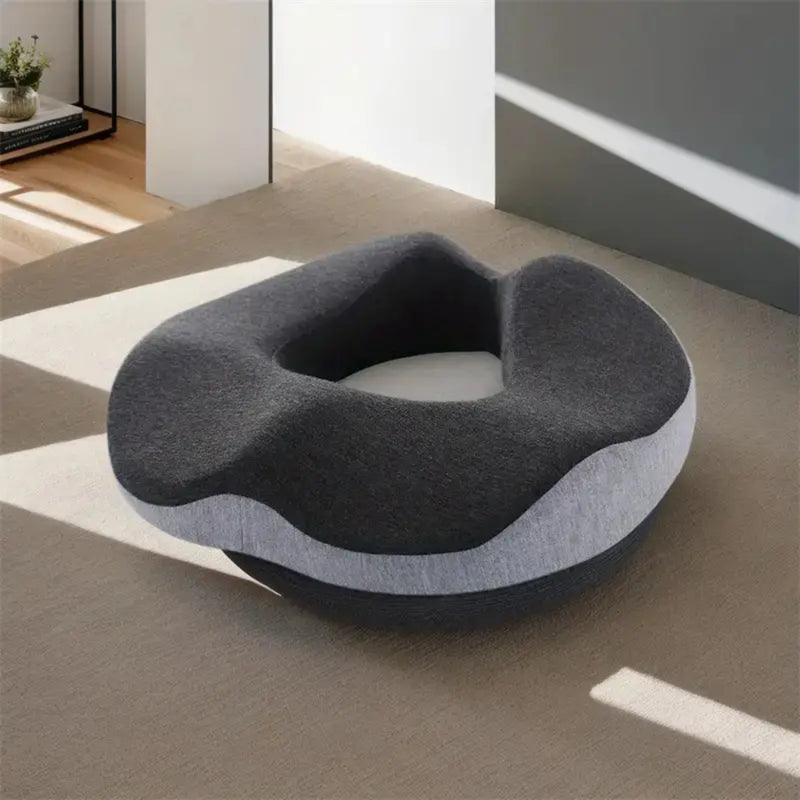 Memory Foam Seat Cushion for Hemorrhoids Ergonomic Chair Support Pad for Office Long Sitting