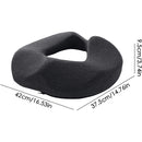 Memory Foam Seat Cushion for Hemorrhoids Ergonomic Chair Support Pad for Office Long Sitting