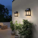 Outdoor Solar Wall Lamp Waterproof Tungsten Filament Lamp Induction Lamp