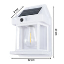 Outdoor Solar Wall Lamp Waterproof Tungsten Filament Lamp Induction Lamp