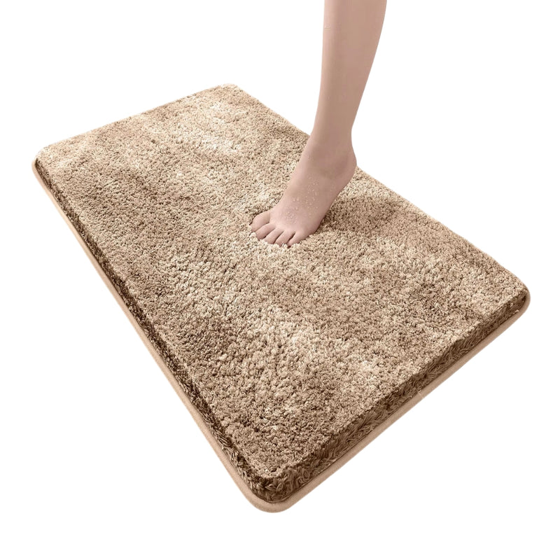 Soft Comfortable Thick Plush Floor Mat Bathroom Floor Rug Anti Slip