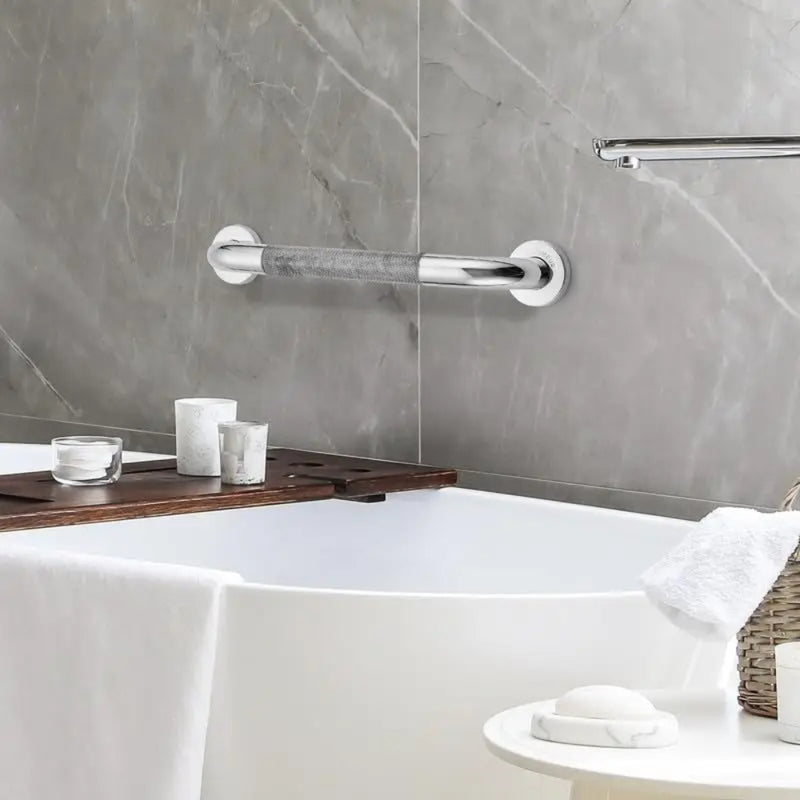 Stainless Steel Bathroom Safety Grab Bar Anti Slip Support Handle