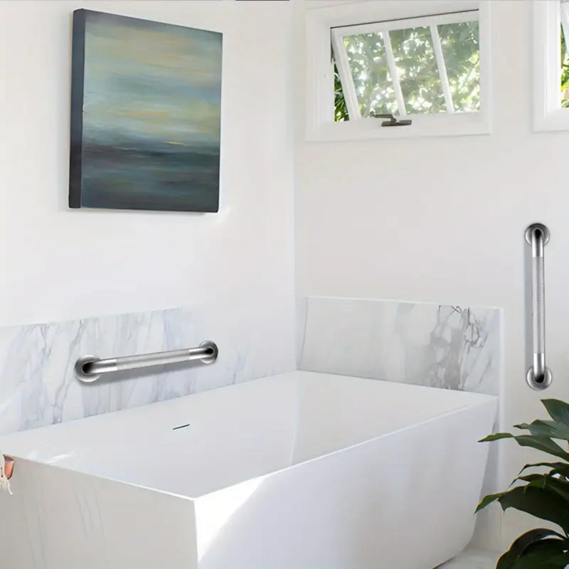 Stainless Steel Bathroom Safety Grab Bar Anti Slip Support Handle