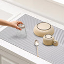 Silicone Drain Pad Drying Mat Pots Dish Drain Mat For Kitchen Tableware