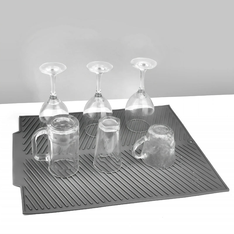 Silicone Drain Pad Drying Mat Pots Dish Drain Mat For Kitchen Tableware