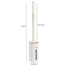 Disposable Toilet Brush Wall mounted Toilet Cleaner Replacement Head Cleaning Tool