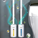 Disposable Toilet Brush Wall mounted Toilet Cleaner Replacement Head Cleaning Tool