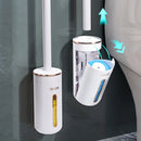 Disposable Toilet Brush Wall mounted Toilet Cleaner Replacement Head Cleaning Tool