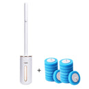Disposable Toilet Brush Wall mounted Toilet Cleaner Replacement Head Cleaning Tool