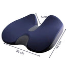 Memory Foam Seat Cushion Non Slip Car Seat and Chair Comfort