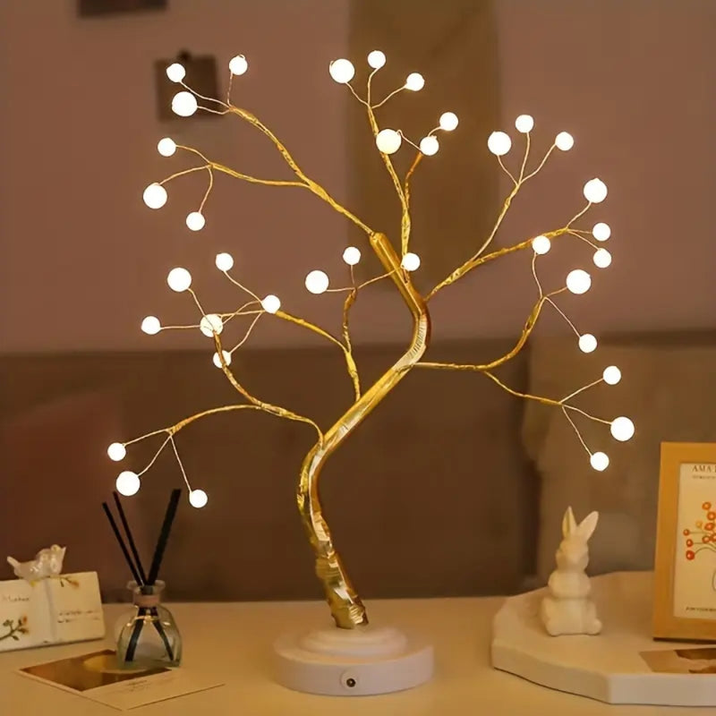 Table Tree Night Light Desktop Tree LED Lamp Light Decoration