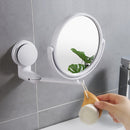 Folding Round Makeup Mirror Wall Mounted Rotating Double Sided Mirror