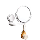 Folding Round Makeup Mirror Wall Mounted Rotating Double Sided Mirror