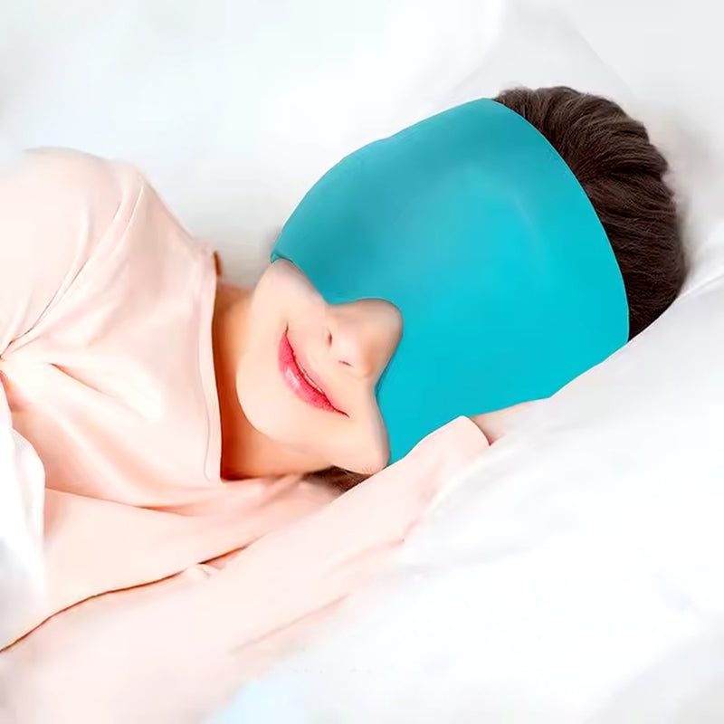Relief Headgear Migraine Relief Cap Ice Cap Single Layer Headgear