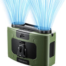 Outdoor Portable Waist Fan Hanging Neck Fan