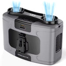 Outdoor Portable Waist Fan Hanging Neck Fan