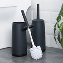 Plastic Toilet Brush And Holder Bathroom Toilet Removable Handle Sturdy And Durable