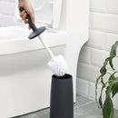 Plastic Toilet Brush And Holder Bathroom Toilet Removable Handle Sturdy And Durable