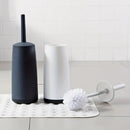 Plastic Toilet Brush And Holder Bathroom Toilet Removable Handle Sturdy And Durable