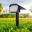 RGB Solar Spotlight Outdoor Solar Landscape Spot Powered Wall Lights Waterproof