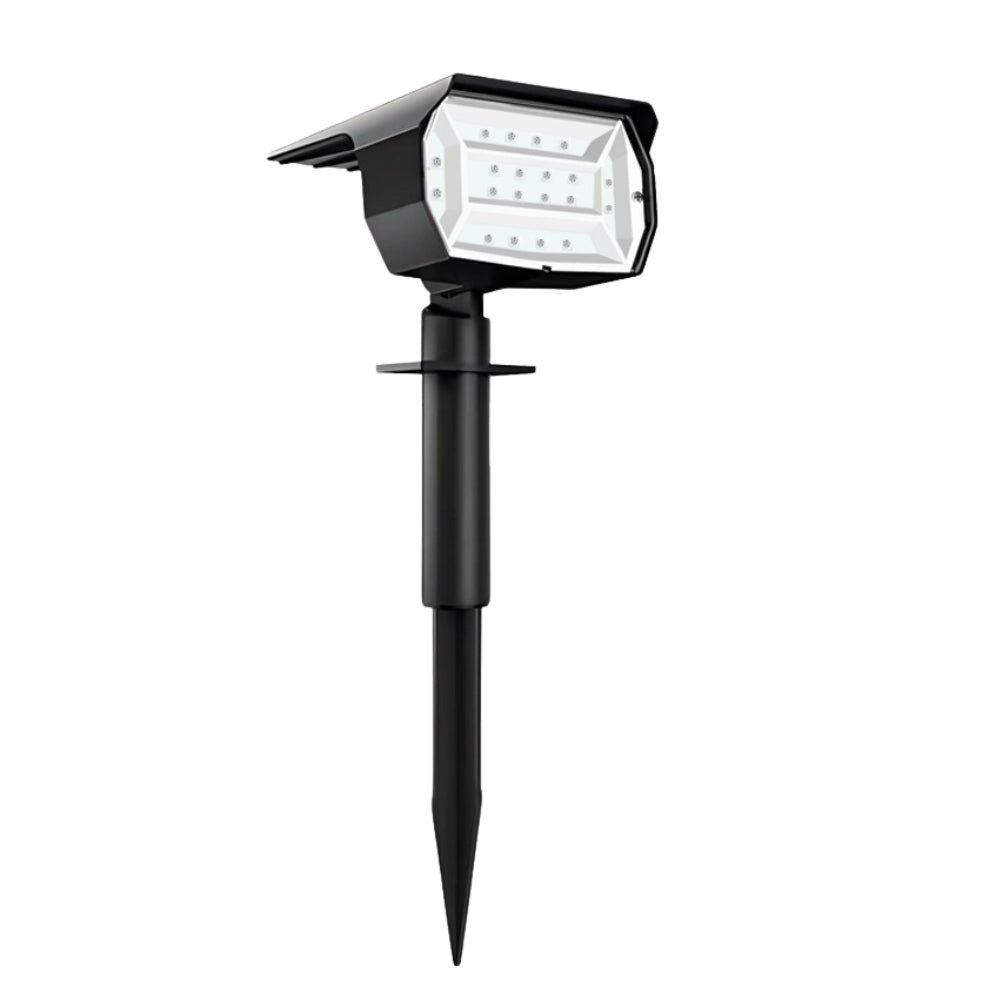RGB Solar Spotlight Outdoor Solar Landscape Spot Powered Wall Lights Waterproof