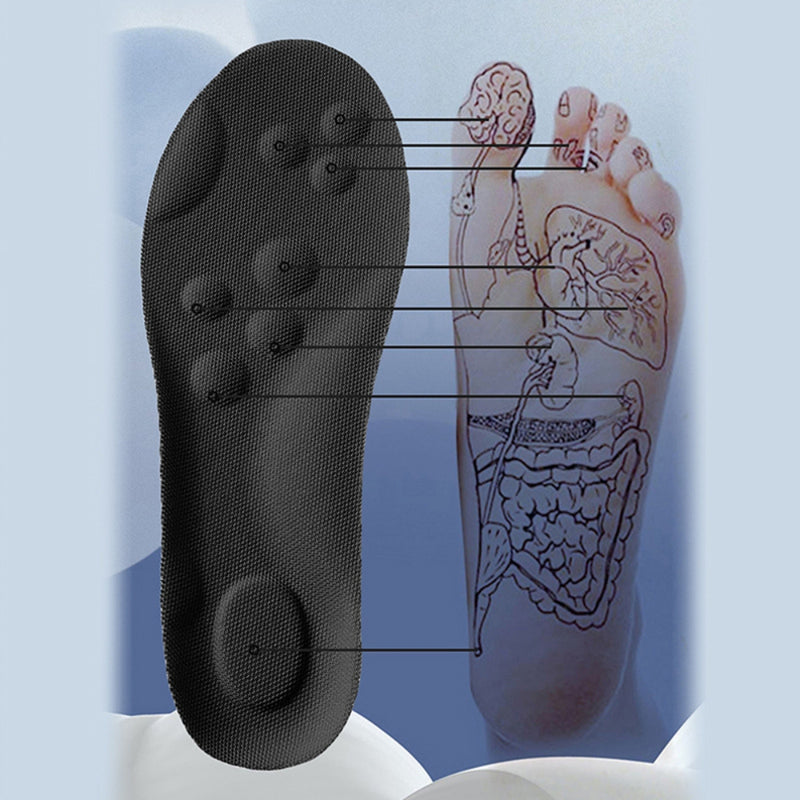 High Elasticity Latex Sport Insoles Soft Shoe Pads Orthotic Insoles
