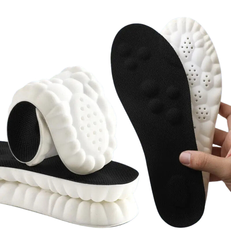 High Elasticity Latex Sport Insoles Soft Shoe Pads Orthotic Insoles