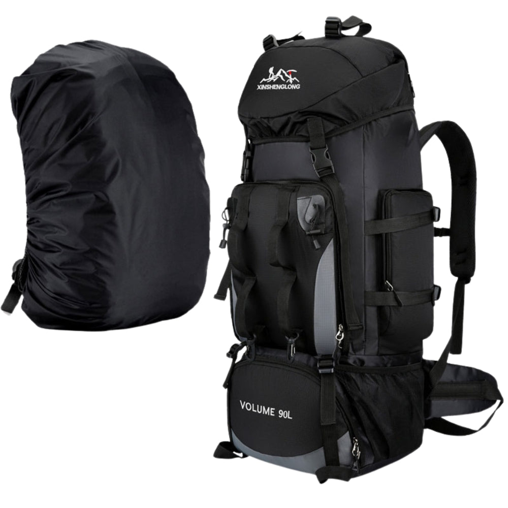 90L Waterproof Hiking Camping Backpack Trekking Travel  Bag