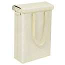 Slim Laundry Basket with Cover Space Foldable Laundry Hamper Collapsible