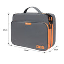 Large Capacity Electronic Accessories Organizer with iPad Pocket