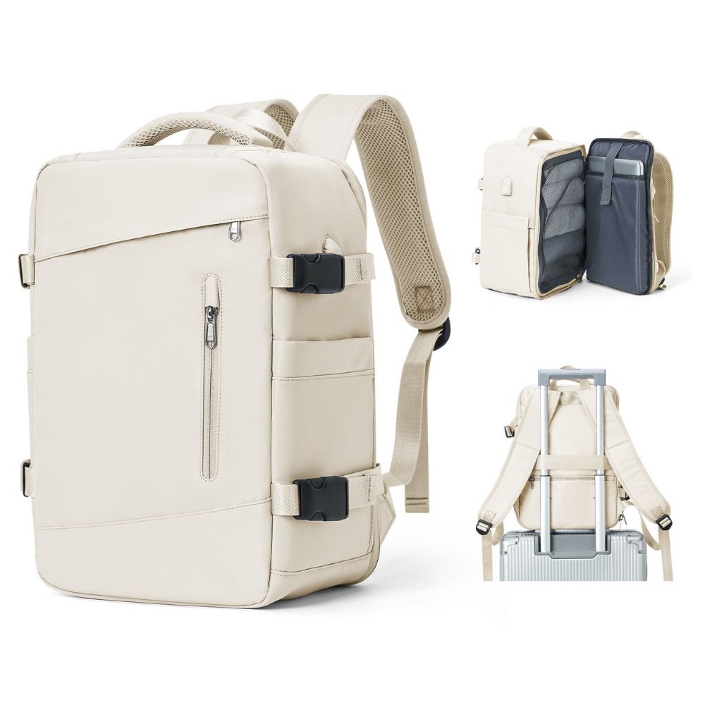 Women Men Backpack Suitcase for Effortless Air Travel