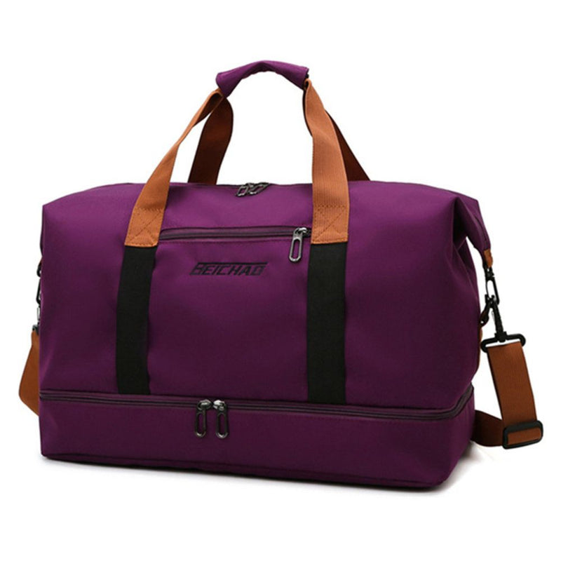 Large-Capacity Travel Bag with Dry Wet Separation for Sports, Fitness and Short Trips