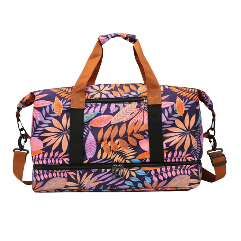 Large-Capacity Travel Bag with Dry Wet Separation for Sports, Fitness and Short Trips