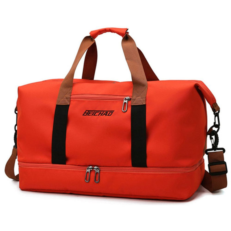 Large-Capacity Travel Bag with Dry Wet Separation for Sports, Fitness and Short Trips