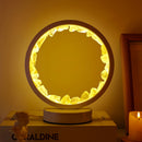 Led Crystal Lamp Room Decoration Natural Gemstone Amethyst Healing Stone