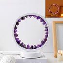 Led Crystal Lamp Room Decoration Natural Gemstone Amethyst Healing Stone